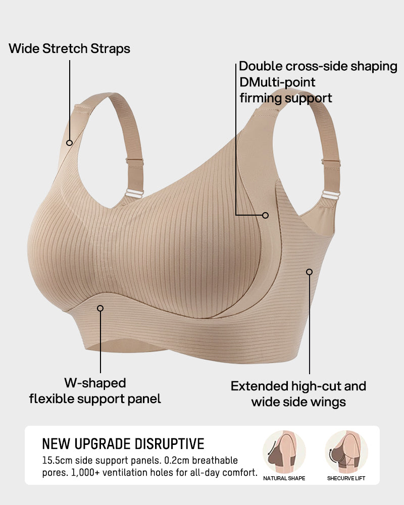 3-Pack Ribbed Everyday Lift Bra