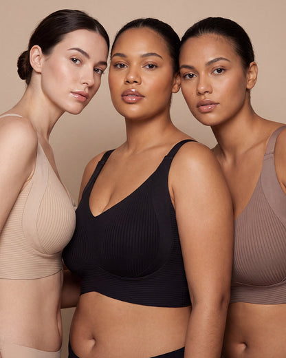 3-Pack Ribbed Everyday Lift Bra