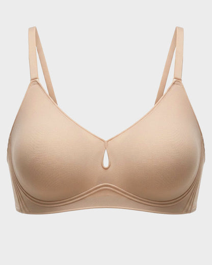 3/4-Cup Wireless Smoothing Support Bra