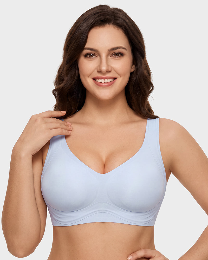 Anti-Gravity™ Wide-Strap Deep-V Lift Bra