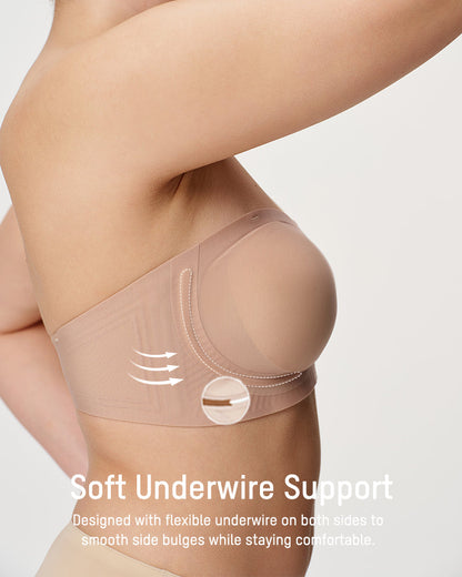 AirEase™ Stay-Put Strapless Bra