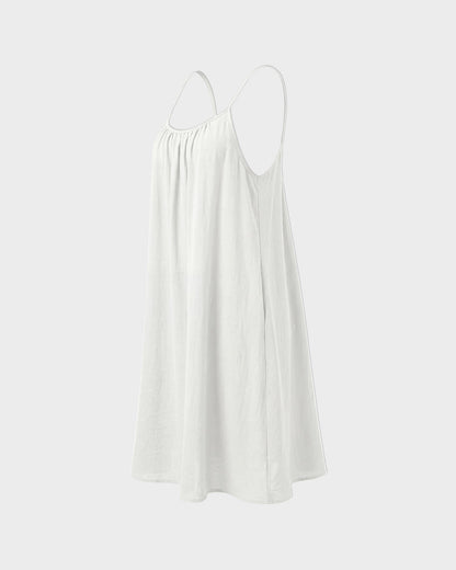 Backless Flowy Cami Lounge Dress