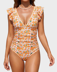 Orange Floral