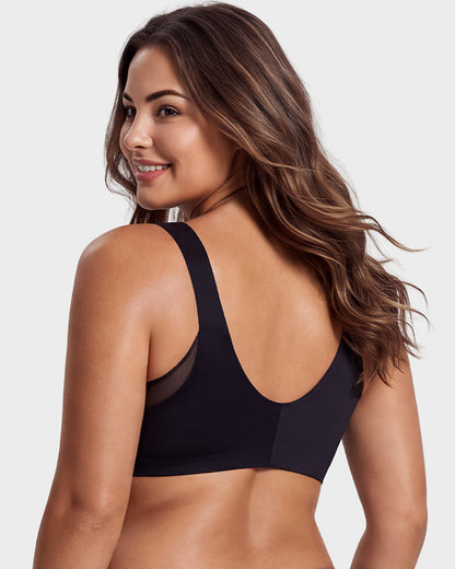 Front-Closure Adjustable Lift Bra