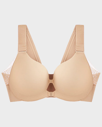 Front-Closure Adjustable Lift Bra