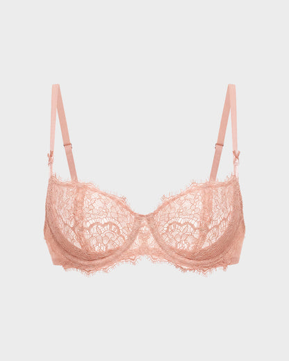 Lace Unlined Balconette Bra