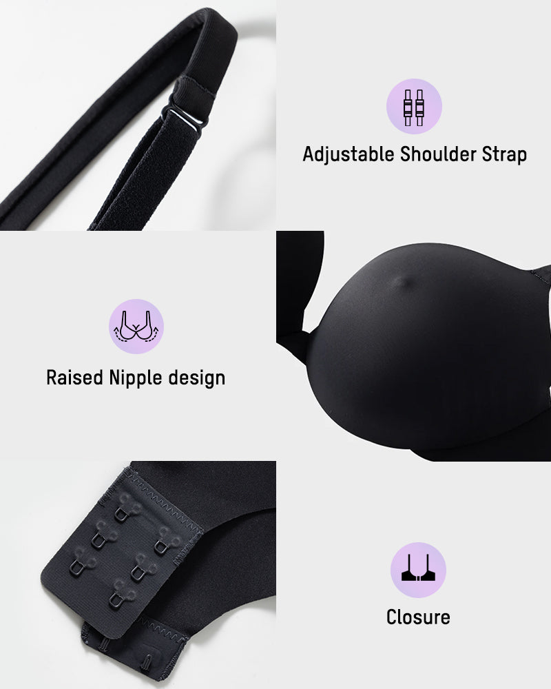 Nipple Push-Up Bra