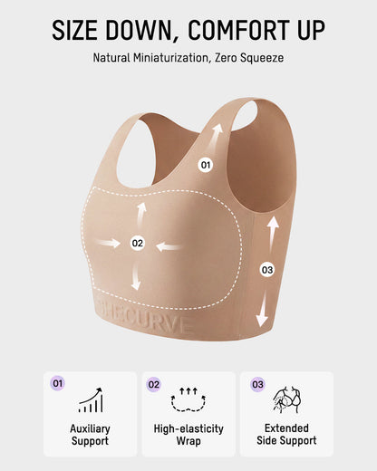 Paper-Thin Seamless Support Tank Bra