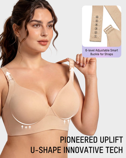 Piano Clasp™ 3D Lift Wireless Bra