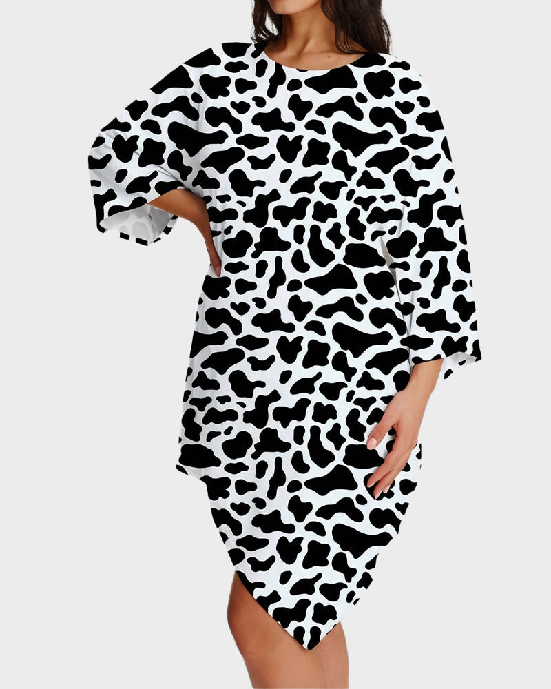 Plus Size Ultra-Soft Oversized Shirt Sleepwear with Pockets