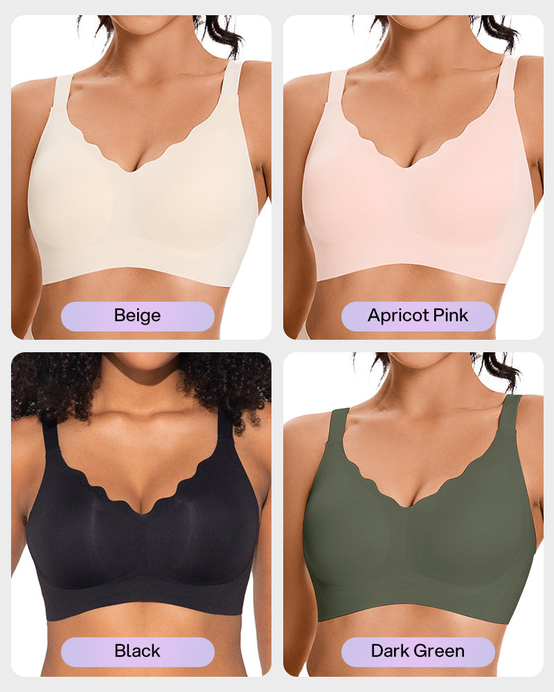 Seamless Comfort Smoothing Push Up Bra