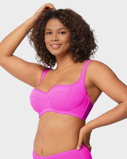 Shimmer Lightly Padded Balconette Bra