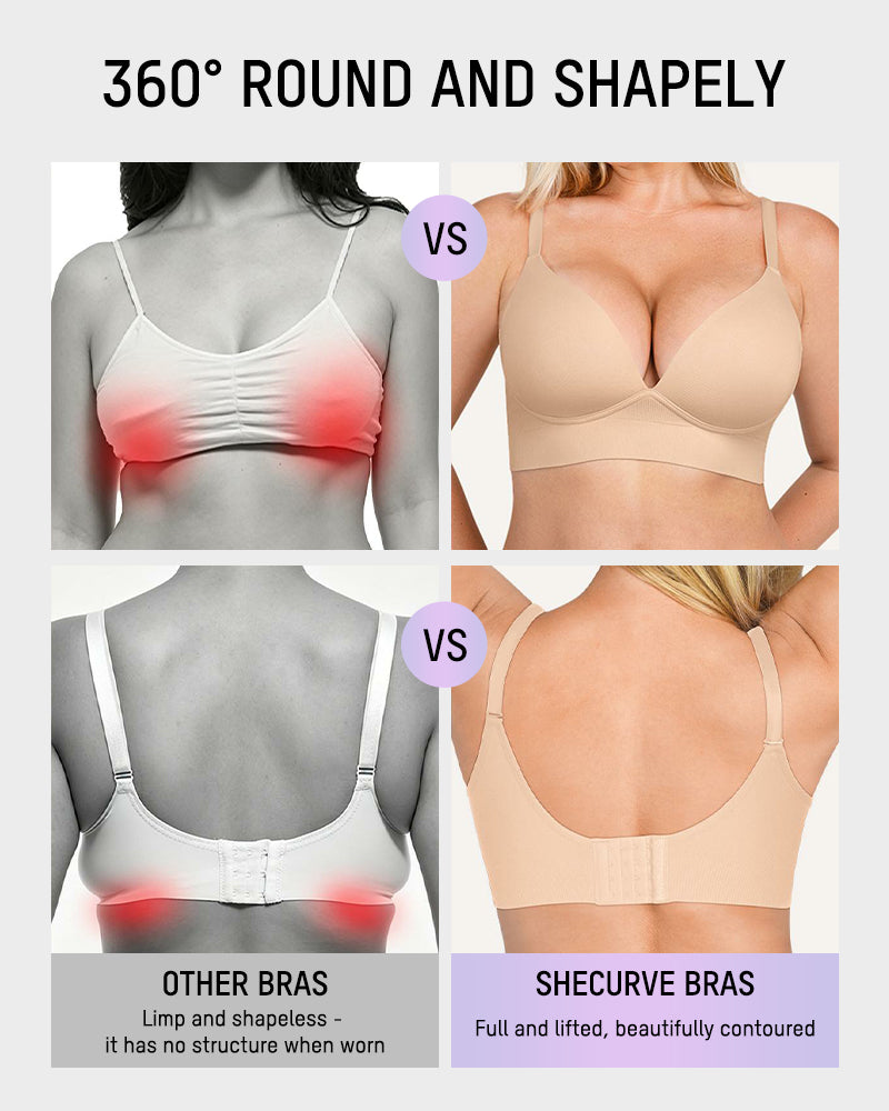Wireless Everyday Plunge T-Shirt Bra