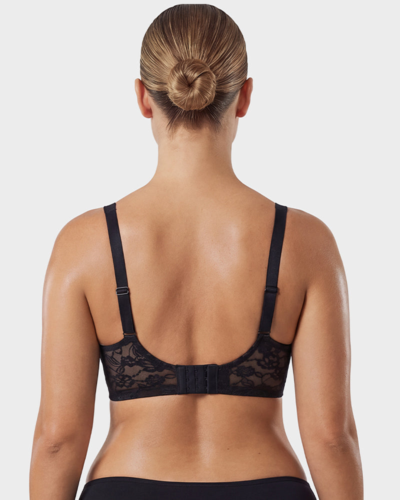 Wireless Lace Full Coverage Minimizer Bra