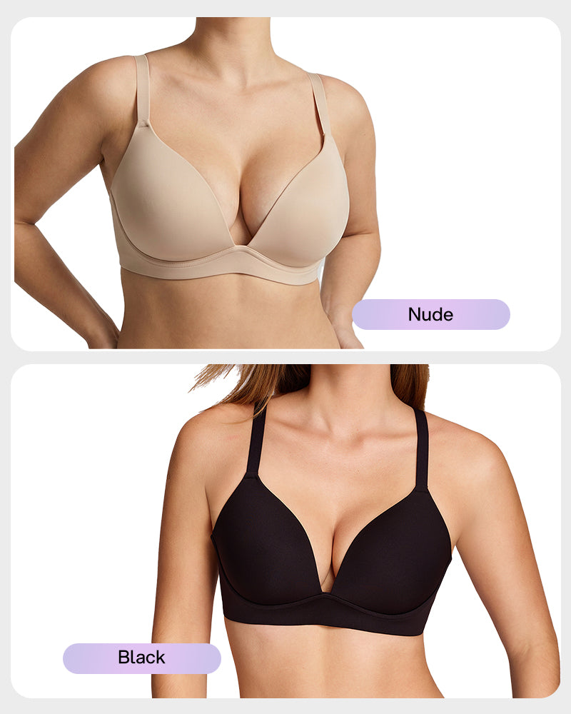 Wireless Deep V Invisible Lift Bra